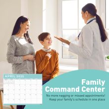 High-Quality Magnetic Refrigerator Sticker Memo Calendar