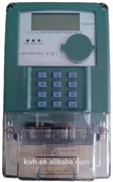 Keypad Single Phase Prepayment Energy Meter