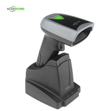 Handfree Wireless 1D CCD Barcode Scanner With Stand