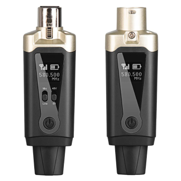 Converting Wired Mics to Wireless: UHF Transmitter and Receiver System