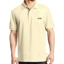 Men's plain deck Polo shirt with short sleeves