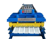 DX Circular arc glazed tile roll equipment