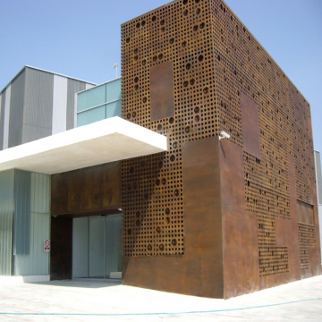 Decorative Corten Steel Cladding Panels