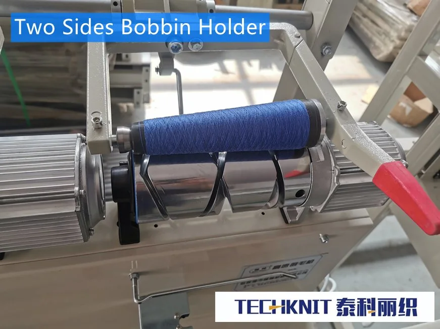 2 Spindle Yarn Winding Machine with Double Wax