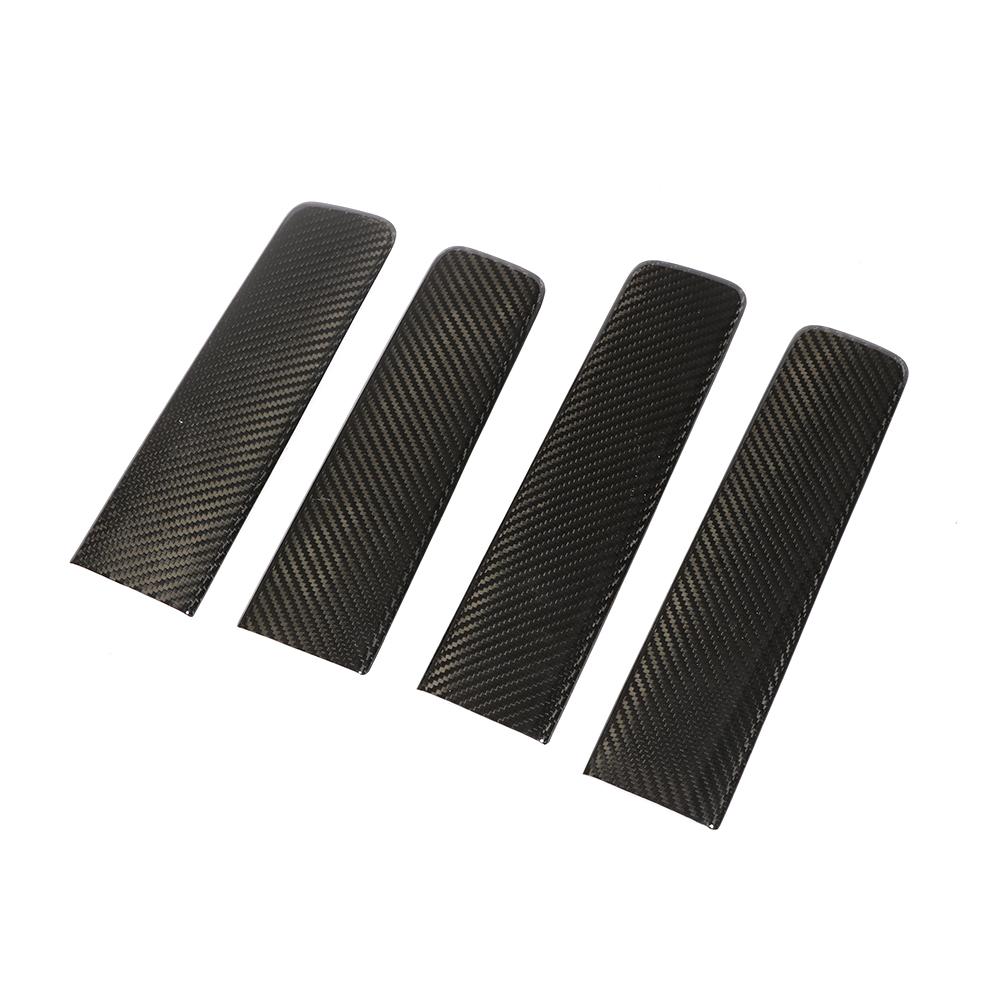 4pcs/set G-Class Carbon Fiber Door Interior trims Cover for Mercedes-Benz G500 G550 G63 AMG 2019