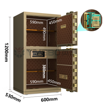 office double door design large size safe box