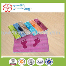 100%cotton jacquard cartoon bathmat