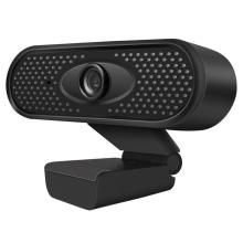 1080P HD Webcam with Sound-Absorbing Mic/Speaker for Online Classes