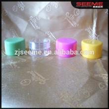 3g/5g /10g /20g/25g/30g mini jars mini jar ,plastic sample jar,clear cosmetic container cosmetic container