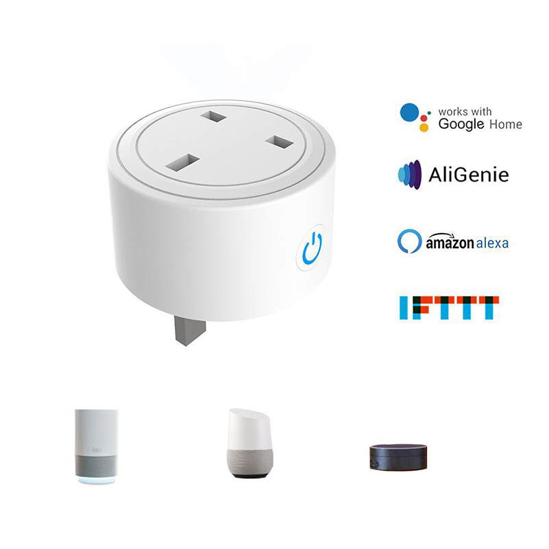 Amazon Smart Plug Works With Alexa Wholesale Electric Mini 10a 220v Wall Wireless Smart Home Power Outlet Socket EU UK Wifi