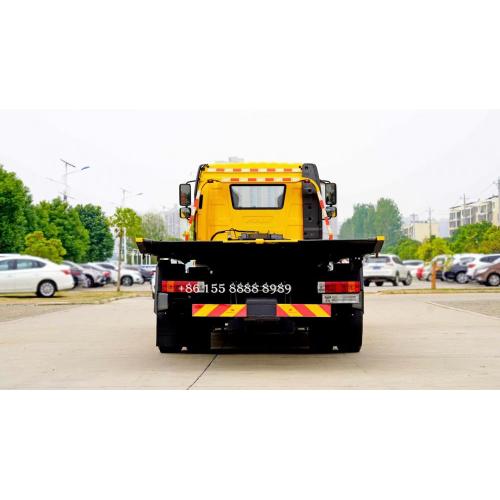 Faw 6x2 Flatbed Wrecker Tuling Truck