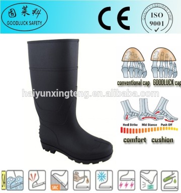 Waterproof Men's Safety Gumboots with Steel Toe