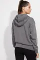 Kvinnors mode vintage tvättade långärmad pullover hoodies