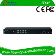 EOP 4E1/Ethernet Protocol Converter, RS232 serial network or SNMP optional