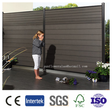 zhejiang wpc fence outside garden wpc fence