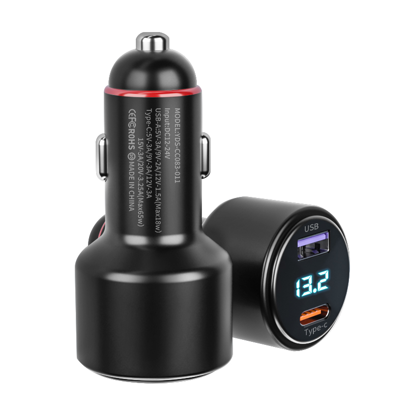 الشاحن بالجملة USB Mini Car Charger 83W