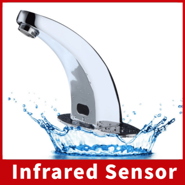 Grifo de sensor automático infrarrojo de agua fría individual