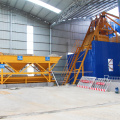 Hopper type advanced 75m3h cement concrete batching plant