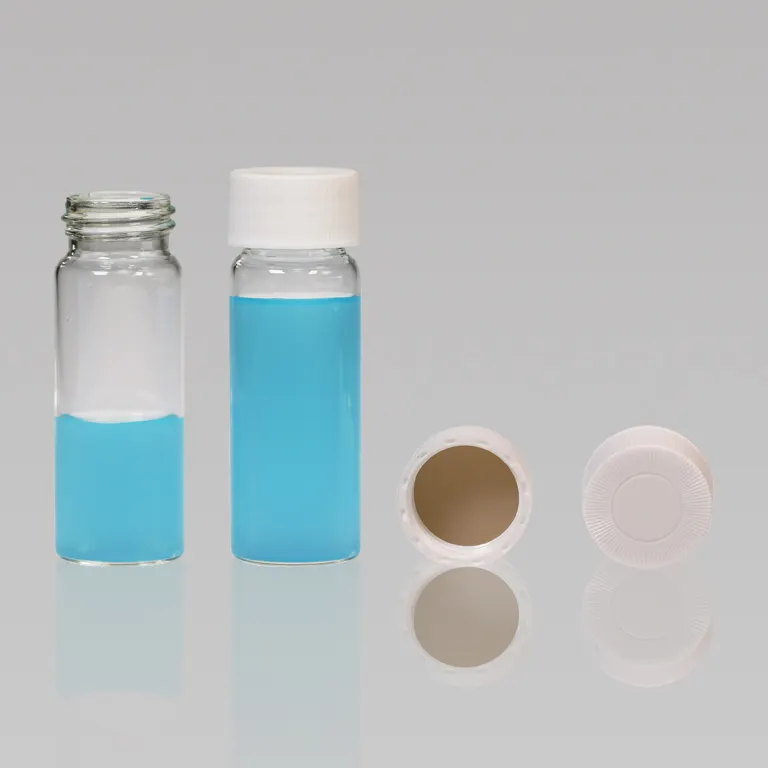 40mL VOA Glass Vial Clear Glass Bottle Lab Bottle Made of Borosilicate Glass