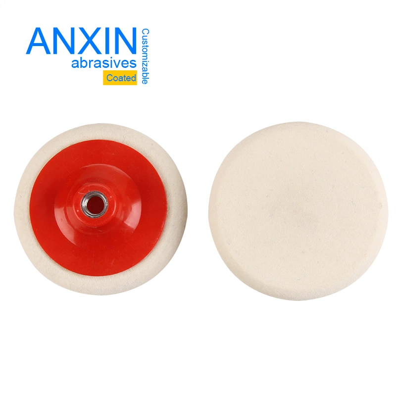 Wool Felt Flap Flat Vertical Disc for Fine Polishing