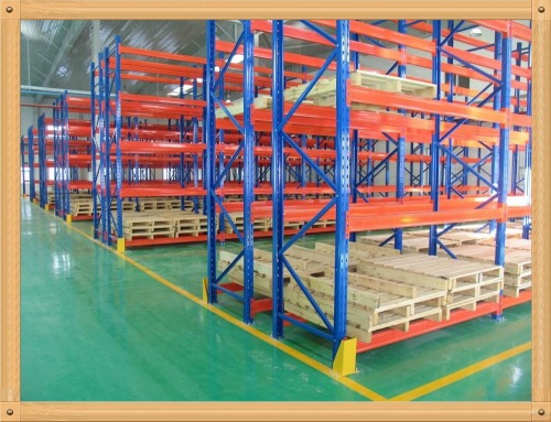 CN Warehouse Folding Steel Storage Pallets Shelves Racks