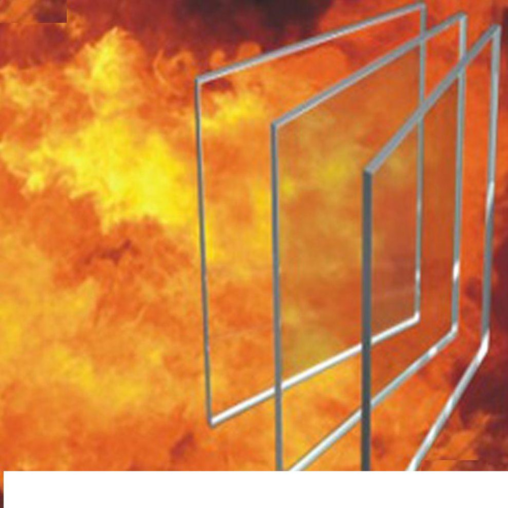 anti fire clear tempered laminated glass