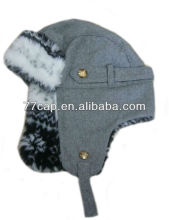 funning custom high quality wool kids winter hat korean winter hat