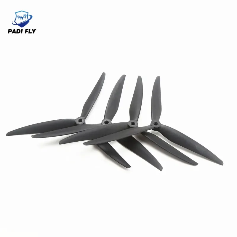 Drone Propeller: 9 Inch Three Leaf Fiberglass RC Aircraft Accessory