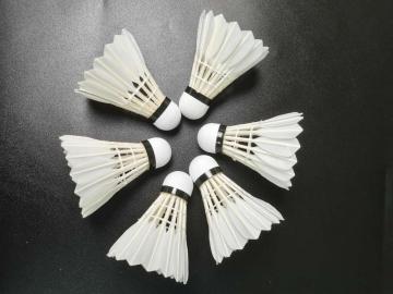 OEM Duck Feather Big Round Badminton