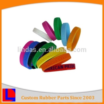 Made in china customized with top quality low price silicon braclet