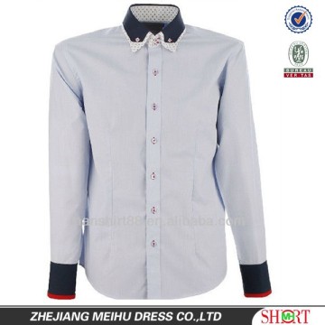 2016 latest fashion formal dress shirt for men