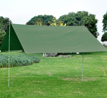 portable mat shelter