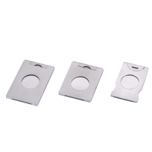 Popular Cigar Splitters: Square Mini Silver Cigar Cutter