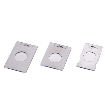 Popular Cigar Splitters: Square Mini Silver Cigar Cutter