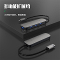 Type-C Hub USB3.0x1 2.0x3 Hub 3.0 pour l'ordinateur