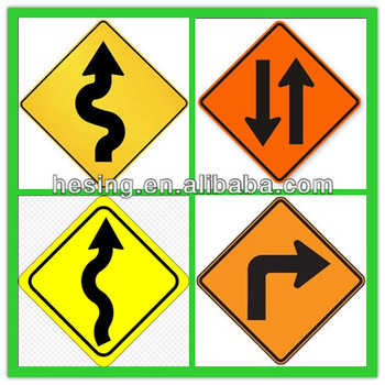 Directional road traffic Sign