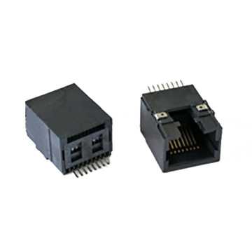 RJ45 SMT-JACKE SEITLICHER EINGANG 8P