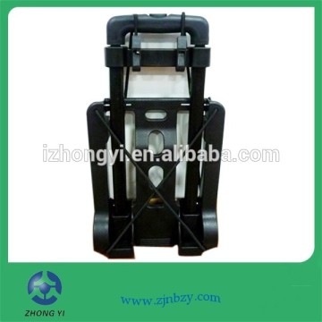 Plastic Portable Folding Luggage Trolley Cart