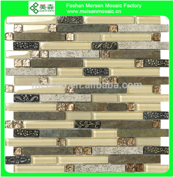 Strip retro home decoration material art mosaic SJ607