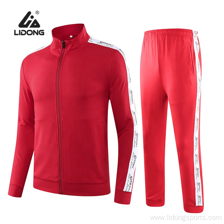 Customized Men Sportwear Wholesale Running Tracksuit