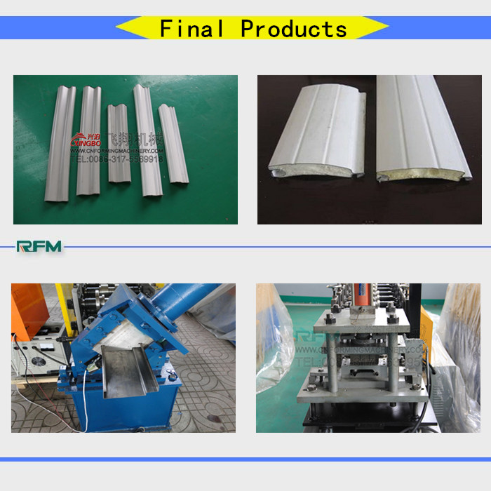 High Frequency Roll Shutter Cold Forming Machinery