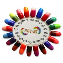 Magic soak off temperature gel uv/led color changing nails gel