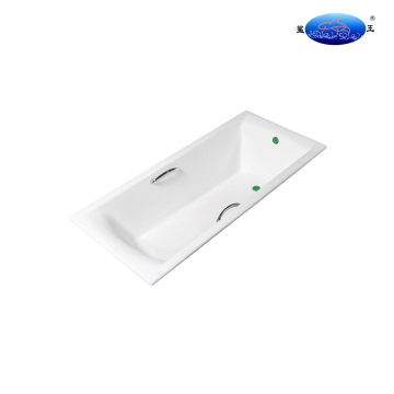 Rectangular Built In Modern Cast Iron Bath Tub