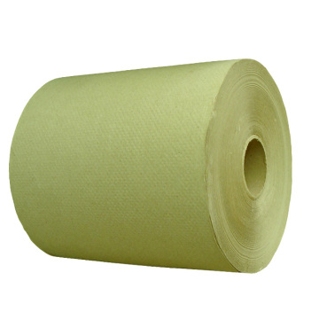 Brown Hardwund -Roll -Papiertuch 7.87 &#39;&#39; x 1000 &#39;&#39;