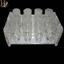 Clear Acrylic Wine Bottle Display Racks