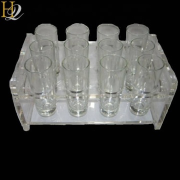 Clear Acrylic Wine Bottle Display Racks
