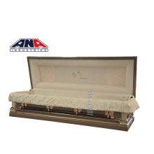 Custom Made ANA 18 Gauge Steel Urn Shape American Style Coffins and Caskets