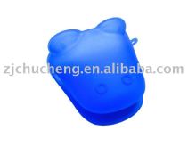Silicone kitchen oven mitt