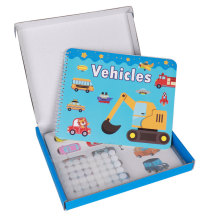 Custom Vehicles Montessori Activity Velcro Quiet Book