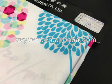 288f100% polyester singe brushed printed fabric